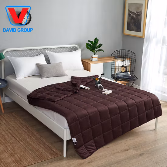 Новое летнее охлаждающее утяжеленное одеяло снижает стресс и способствует глубокому сну.